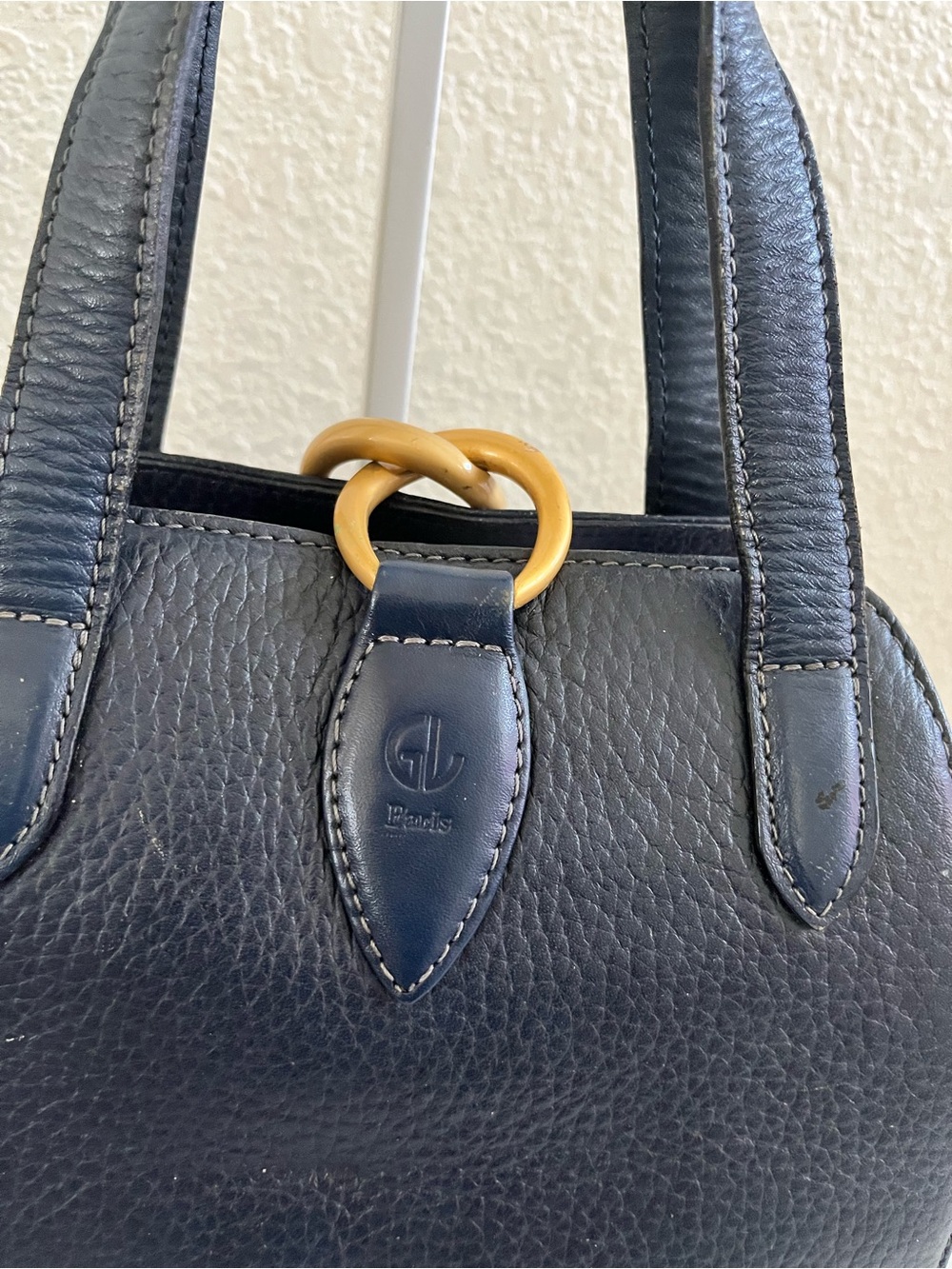 Guy Laroche vintage leather bag - Picture 8 of 9